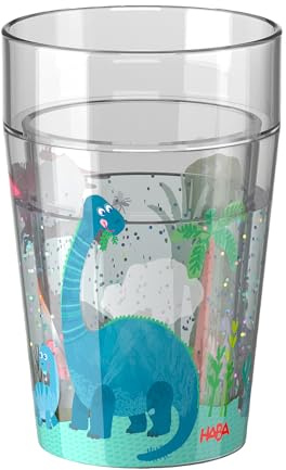 HABA Unisex Becher 4-Pack Glitzerbecher - Dino1 - Größe One Size