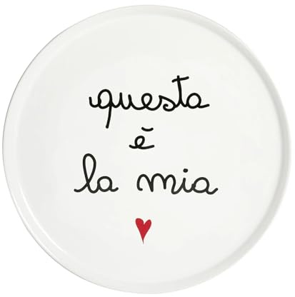 Simple Day Piatto pizza Questa E' La Mia 31,5 cm