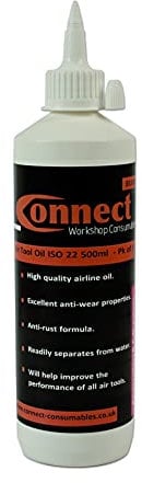HUILE POUR OUTIL PNEUMATIQUE ET LUBRIFICATEUR ISO 22 - BIDON 500ML