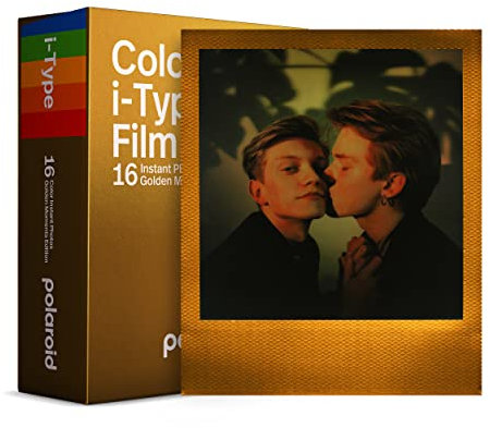 Polaroid Color Film for i-Type - GoldenMoments Edition - Double Pack