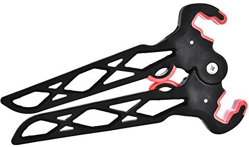 Bogenschießen Bogenständerhalter Kickständer Klappen Tragbare Verbindung Bogenklemme Kickständerhalter Lang/Kurz für Recurve Compound