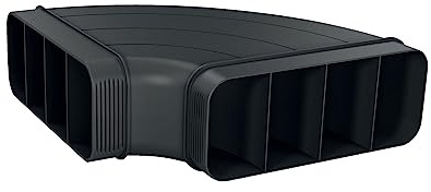 Bosch HEZ9VDSB1 Zubehör für Wärme/Installationszubehör / 90° Flachkanalbogen horizontal