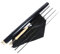 MAXIMUMCATCH Sky High Fliegenfischen Rute 2/3/4/5/6/7/8wt, Graphit IM12 Rutenblank, AAAA Handgriff, Spitzenaktion, Titanium Stripping Guides (9' 8wt 4 Teile)