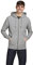 JACK & JONES Herren Basic Reißverschluss Baumwoll Hoodie - Light Grau - S