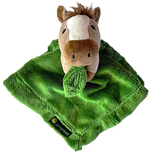 JOHN DEERE John Dere Baby-Kuscheldecke, Bauernhoftier, Grün, Einheitsgröße