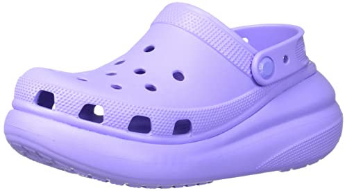 Crocs Classic Crush Womens Digital Violet Clogs-UK 6 / EU 38-39