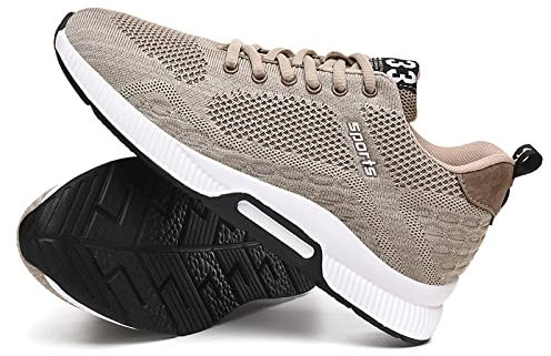 Zapatos de ascensor para hombre de 2,36 pulgadas, zapatos de elevación con cordones, ligeros, transpirables, zapatos de traje, zapatos deportivos con cordones, zapatos casuales, marrón, 40 EU