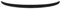 OMAC Heckspoiler Kofferraumspoiler kompatibel mit Mercedes CLA C117 2013-2019 Schwarz Lackiert