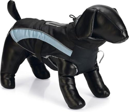Beeztees Hundemantel Saby versch. Größen und Farben, Farbe:schwarz/blau, Größe:48 cm