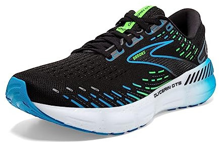 Brooks Herren Glycerin Gts 20 Sneaker, Grau Orange Blau, 46 EU