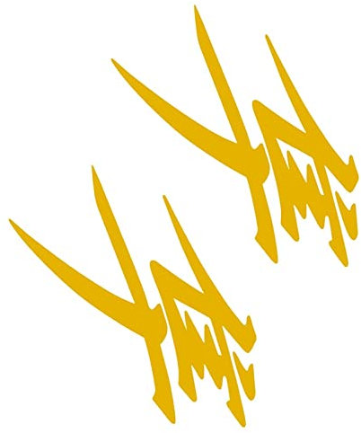 FEMEIN Motorrad Aufkleber GSX1300R Hayabusa 2022 Rad Aufkleber Wasserdicht Für Suzuki GSX 1300R GSXR 1300 GSXR1300 1999-2021 Zubehör (Color : Gold)