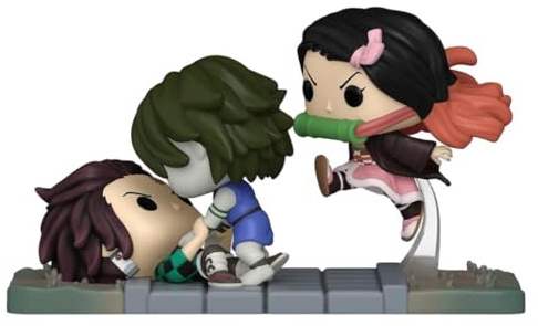 Funko Pop! Demon Slayer TANJIRO and NEZUKO VS. Demon Temple 1419 (Special Edition)
