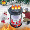 Kerosin-Ofen-Heizung, effiziente mobile Kerosin-Ofen-Heizung, nicht elektrische Heizungen Kerosin-Ofen-Heizung, Petroleum-Ofen-Heizung mit Absturzsicherung, 4,5 l Camping-Öl-Heizungsbrenner,