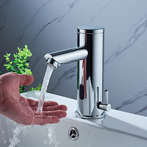 Infrarot-Armaturen mit Sensor, automatische Armaturen, berührungslose Armaturen, Sensor-Badarmaturen, Badezimmer-Einhebelarmaturen, Badezimmer-Handwaschbeckenarmaturen.