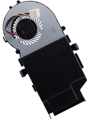 Deal4GO Refroidisseur Processeur Ventilateur 12V de refroidissement pour ordinateur de bureau Dell Optiplex 3080 5080 7080 7090 Precision 3240 MFF 0,95 A 65 W