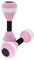 1 Ensemble de Poids D'haltères à Eau, Haltères Légers pour Exercices Aquatiques, Haltères de Piscine, Haltères de Natation Souples, Poids d'eau pour équipement d'exercice Aquatique en(Rose)