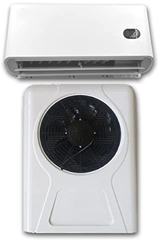 Climatiseur de toit pour camping-car, climatiseur pour camping-car, climatiseur électrique universel pour camion, camping-car, fonction froide et chaude, climatiseur de camion, pour camping-