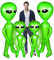 4pcs aufblasbare außerirdische Halloween aufblasbare Outdoor -Dekoration in die Luft von Alien Balloons PVC Alien Blatabletoy Lustige Alien Halloween Dekorationen für Gartengarten Urlaub Dekoration