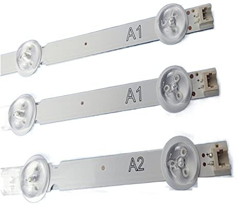 WUWMTUTCK LED Backlight Strip 7/8 Lamp Fit for LG 32'' TV 32LN520B LC320DXE 32LN540V 32LN541V 6916L-1399A 1400A 1437A 1438A 1204A 1426A