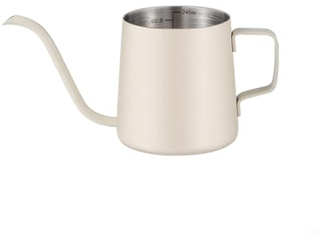 Stainless Steel Gooseneck Kettle Designed for Precision in Coffee and Tea Making (250ML Graduated)