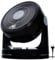 Iris Ohyama Woozoo, 33m², Ventilador de mesa, Negro, 3 velocidades, Oscilación, Silencioso, Potente,Escritorio, Portátil, Sobremesa, Table Fan, Ventoinha para el dormitorio, a oficina, Frio, PCF-HM23
