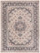 Carpeto Orientteppich Teppich Beige 250 x 350 cm Medaillon Klassisch Muster - Wohnzimmer Schlafzimmer Esszimmer
