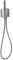 Hansgrohe Schlauchanschl.u.Brausenhalter Axor Edge Chrom mit Stabhandbrause, 46520000