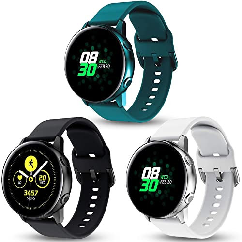 kitway 20mm Universal Replacement Band for Galaxy Watch 5/5 Pro (45mm), 4/4 Classic (40mm/42mm/44mm/46mm), and Active 2 (40mm)