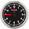 Akozon Autouhr Zifferblatt, 2 Zoll Universal 0-12 Stundenzähler Uhr Instrumententafel Anzeigen Rote Hintergrundbeleuchtung 12V/24V für Auto Boot Yacht (schwarz) für Uhr Meteranzeige 12-Stunden-Format