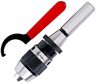Aman 1/64-1/2 R8 Integrated Super Heavy Keyless Drill Chuck