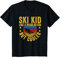 Kinder Ski Kid Lustig Junge Skifahrer Sport Downhill Skifahren Jugend Kinder T-Shirt