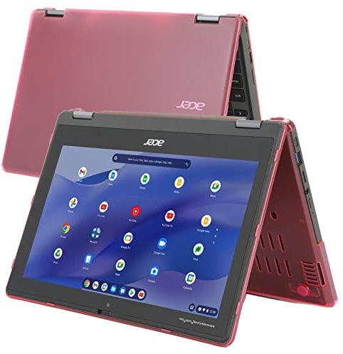 mCover Funda rígida Solo Compatible con computadoras portátiles 2 en 1 Acer Chromebook Spin 511 R753T Series 2 en 1 de 11.6 Pulgadas (ningún Otro Modelo Acer), Color Rosa