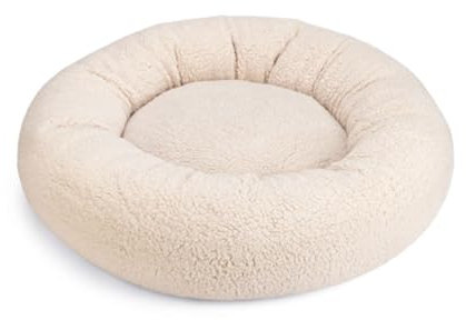 Beeztees Jaxx - Orthopädisches Hundebett - Beige - 70x70x25 cm