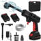 Idropulitrice senza fili, rondelle a getto, 24 V con 2 pezzi ricaricabili da 2000 mAh * 10 idropulitrici a batteria, motore brushless batteria 6 in1 modalità di iniezione multiple, per pulizia e