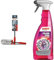 SONAX Microfaser FelgenBürste (1 Stück) & FelgenStar (750 ml) säurefreier Felgenreiniger zur effektiven Reinigung von Stahlfelgen & lackierten Aluminiumfelgen, Art-Nr. 02274000