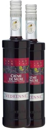 Crema de Licor Védrenne Murelle Crème de Mure Nuits-Saint-Georges 70 cl (Caja de 2 Botellas de 70 cl)