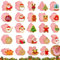 Lot de 24 Emporte Pièces Noël, Emporte-pièces 3D en plastique, Emporte Piece Patisserie Noel, Moule à Biscuits pour Enfants de Noël, Pour DIY Décoration de Fondant, Cookie, Gâteau