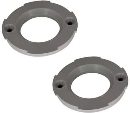 perfk 2x Wall Mount Plate Wall Anchors for Nest Cam Flexible Hardware Replacement Accessories