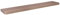 Velano - Bücherregal Wand - Wandregal 118x24 cm - Regal Wand - Schweberegal - Hängeregal - Regalbrett - Vintage Grau - Küchenregal - Bücherregal Kinder - Deko Wohnzimmer - Gewürzregal Wand