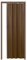 TecTake® Porta a Soffietto PVC, Divisorio per Ambienti, Impermeabile, Porta Interna Soffietto con Chiusura Magnetica, Facile da Pulire, 80 x 203 cm - Teak