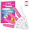 5 Pcs Tests De Grossesse, Emballés Individuellement Sensibilité HCG Test, Test de Grossesse Détection Rapide，Test de grossesse de détection précoce fiable et précis