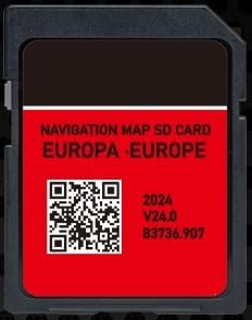Generisch Aktualisierung der Kartographie Europa v24 2024 GPS Navigation kompatibel mit Mercedes Becker Map Pilot