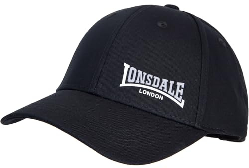 Lonsdale Enville Cap (DE/NL/SE/PL, Alphanumerisch, Einheitsgröße, Black White ash)