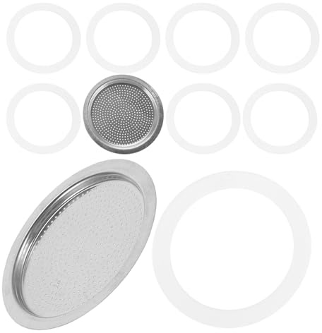 NUOBESTY Silikondichtung für Espressomaschine Ersatzdichtung für Kaffeetasse Lebensmittelechte Dichtung für Reisebecher Ersatz-silikondichtung für Kaffeemaschine Dichtungen