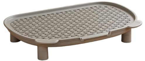 MotiveTech Tabouret D'intérieur à Pédale pour Chatons et Chats âgés. Accessoires pour Animaux. Cadeaux Détachables. Ramasseur de Litière, Gris