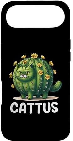 Custodia per iPhone Air Divertente gioco di parole con cactus per gli amanti delle piante