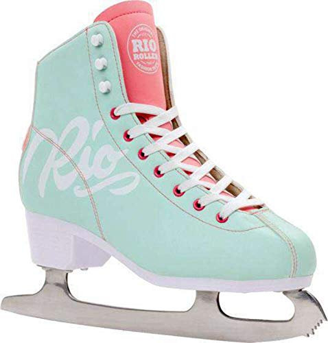 Rio Roller Schlittschuhe Moonlight Ice Skates Teal (35.5)