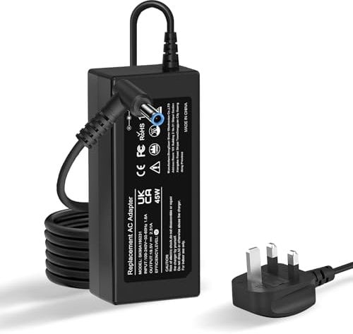 45W HP Laptop Charger, 19.5V 2.31A Power Adapte Cable for HP Stream 11 13 14, Pavilion 11 13 15, Probook, Elitebook, 719309-003 (4.5mm * 3.0mm)