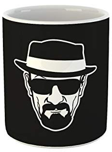 clothinx Kaffee-Tasse mit Aufdruck Breaking Bad Heisenberg
