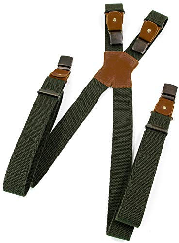 Luise Steiner Hosenträger mit extra starken Clips & Gummi Spezialhosenträger für Herren Trachtenaccessoires Trachtenhosenträger für Lederhosen